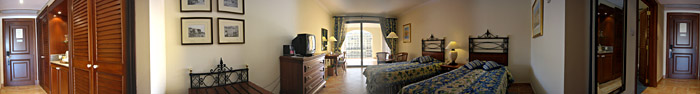 Zimmer 607 im Hotel Hilton, Portomaso, Malta; Bild größerklickbar
